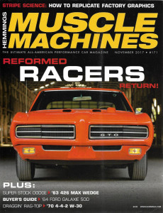 HEMMINGS MUSCLE MACHINES 2017 NOV - GRAPHICS,'63 426 WEDGE, '64 GALAXIE 500